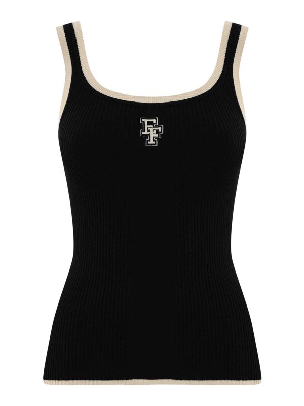 Elisabetta Franchi Top - Noir