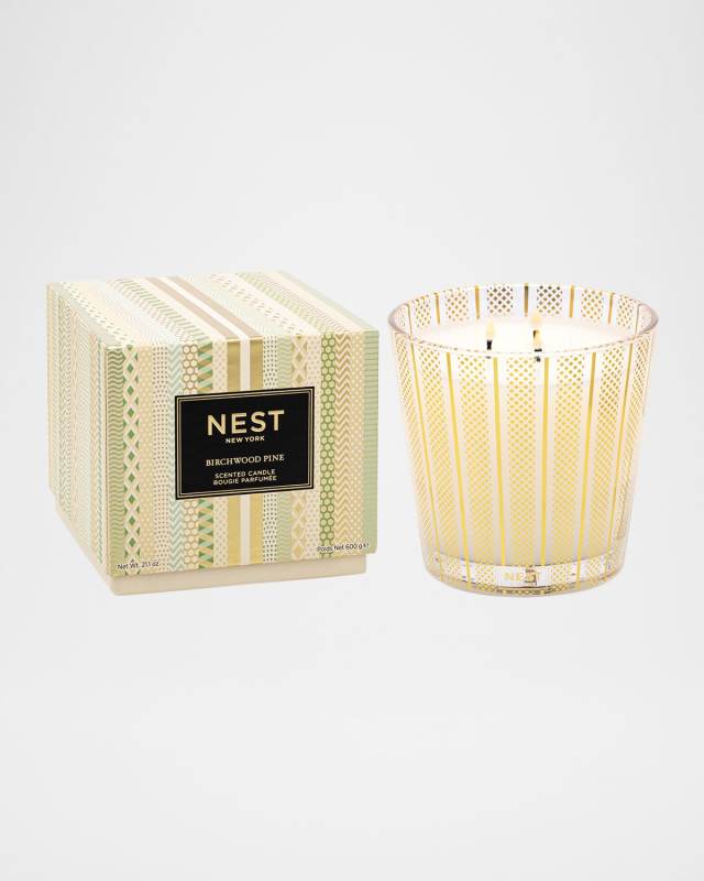21.2 oz. Birchwood Pine 3-Wick Candle