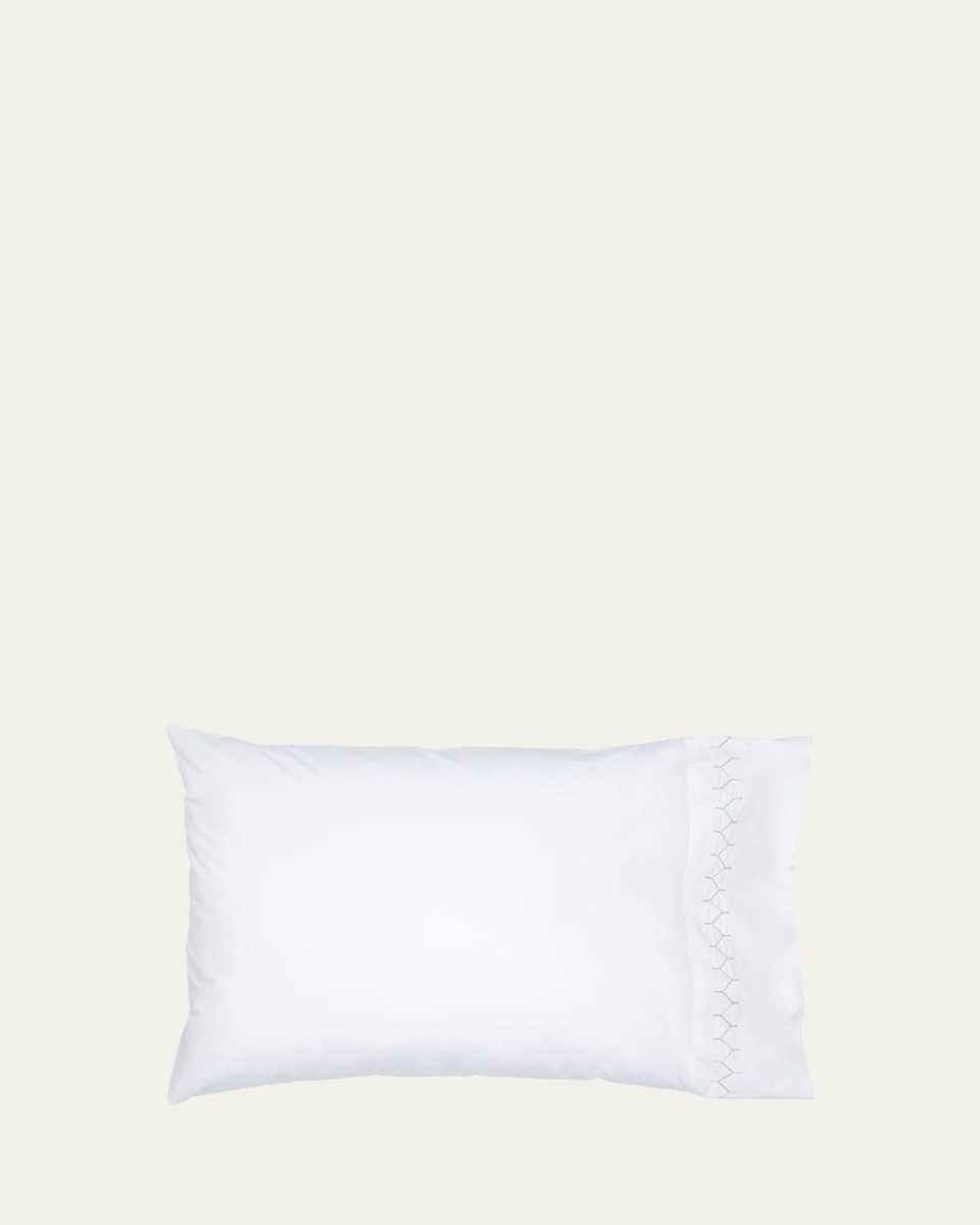 Stitched Sand 300 Thread Count King Pillowcases, Set of 2