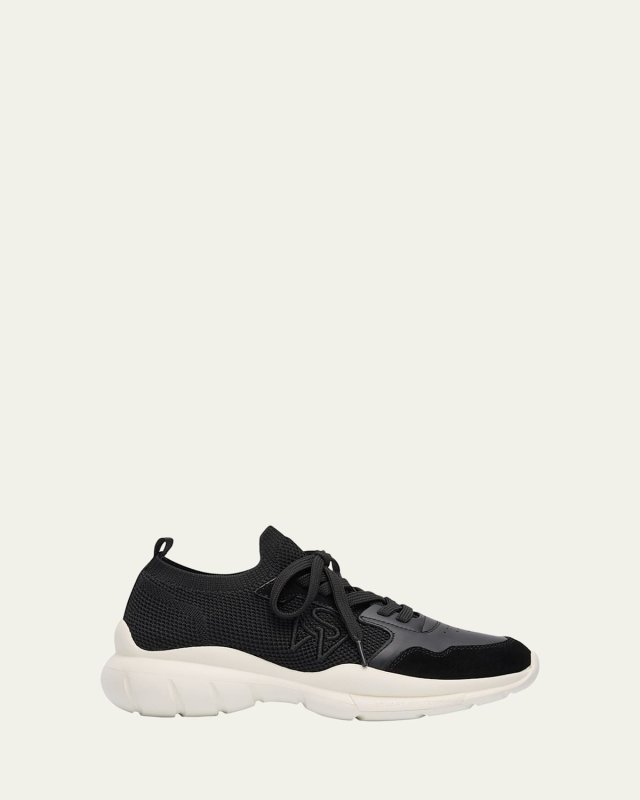 5050 Stretch Knit Chunky Runner Sneakers