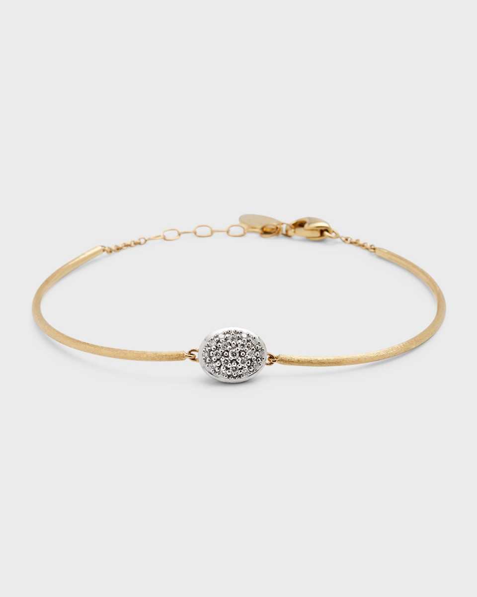 18K Siviglia Bracelet with White Diamonds