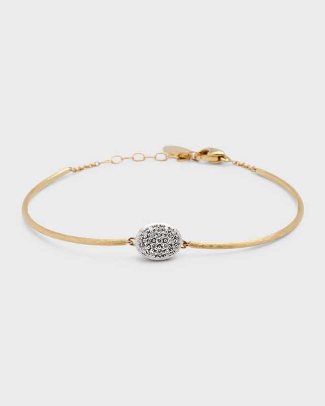 18K Siviglia Bracelet with White Diamonds
