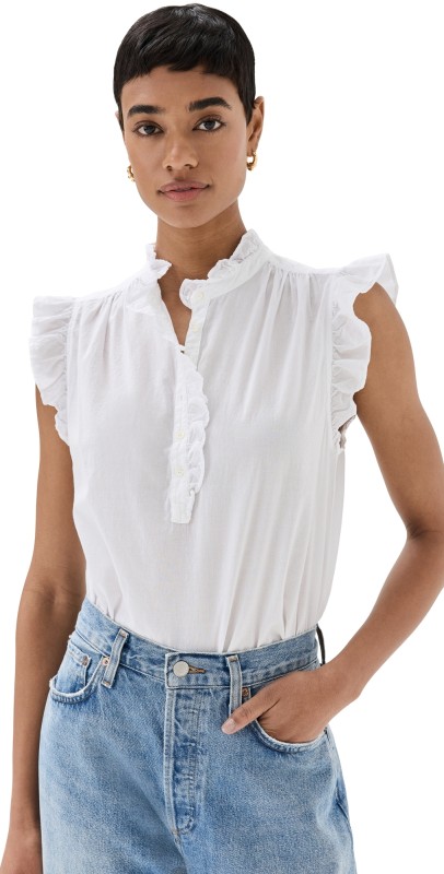 XIRENA Brenna Top White