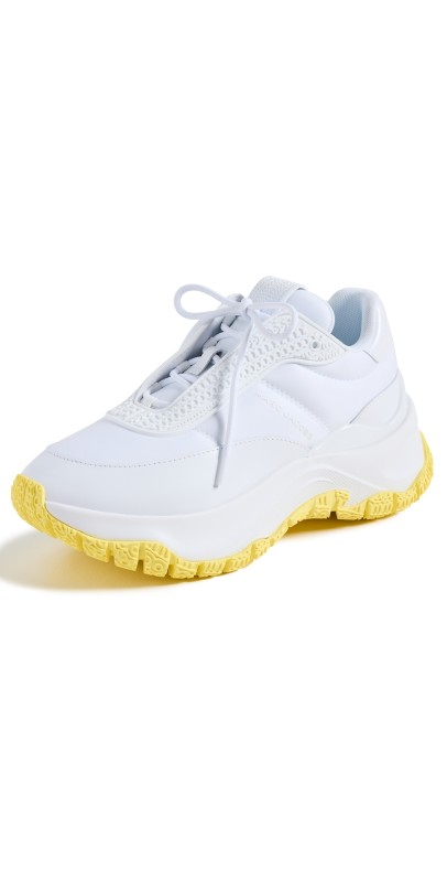 Marc Jacobs The Lazy Runner Sneakers White/Yellow