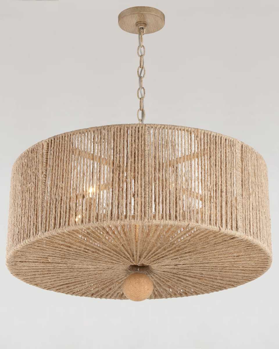 Jessa 5-Light Burnished Silver Chandelier