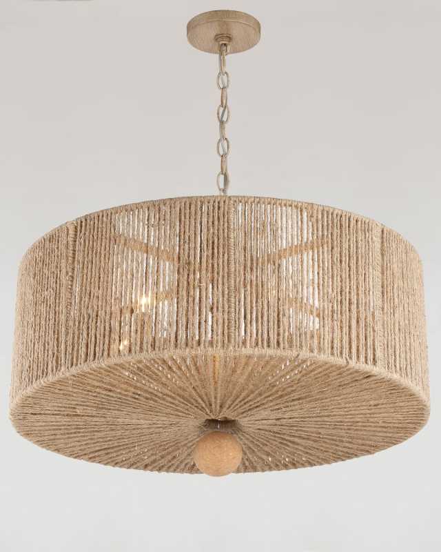 Jessa 5-Light Burnished Silver Chandelier