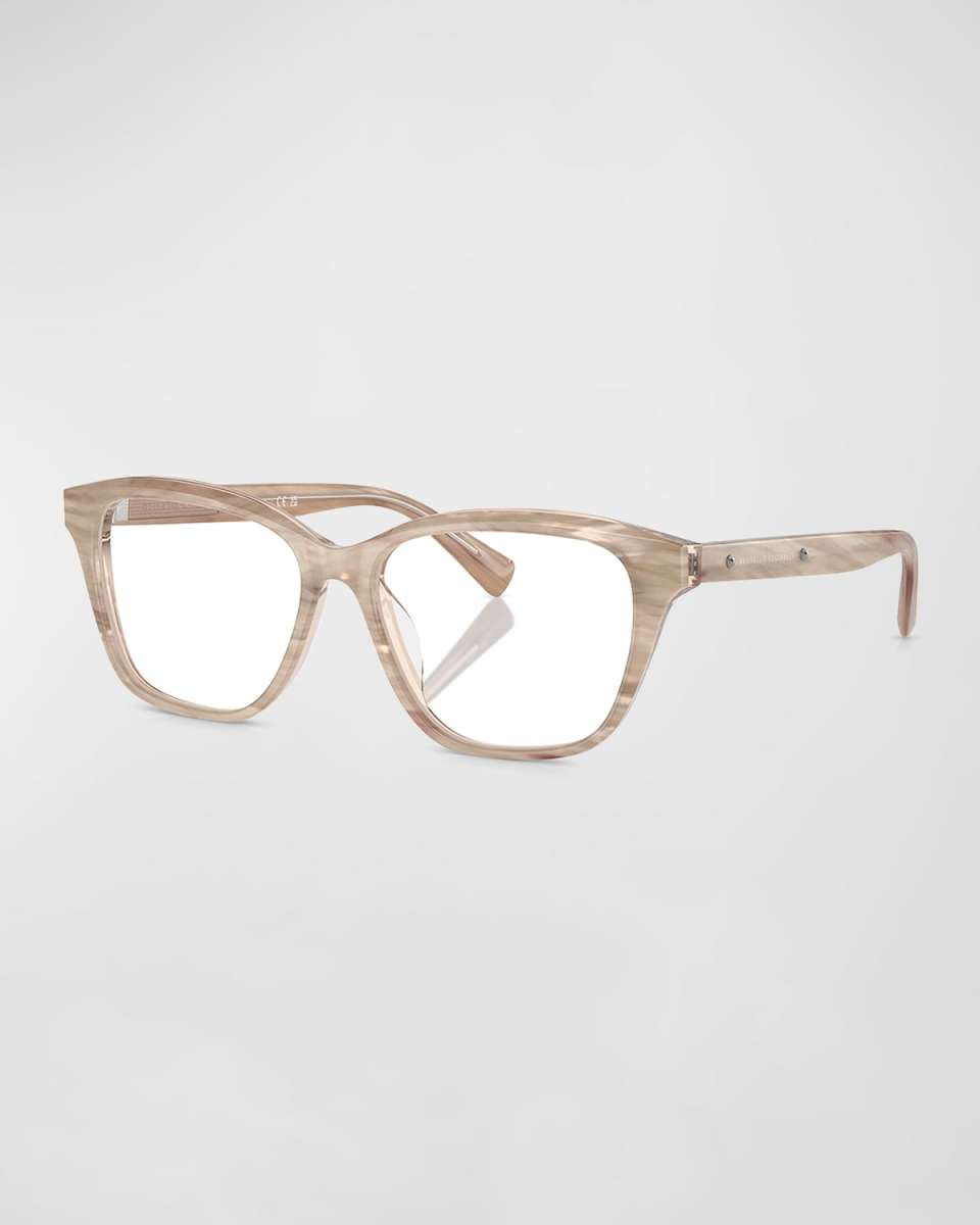 Logo Acetate Butterfly Glasses
