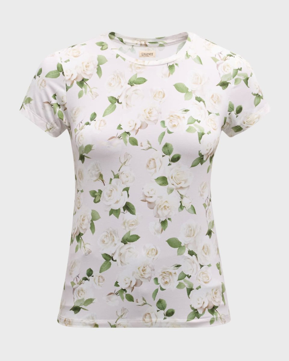Ressi Short-Sleeve Floral Tee