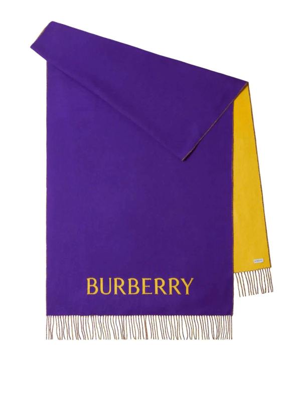 Burberry Écharpe - Bleu Foncé