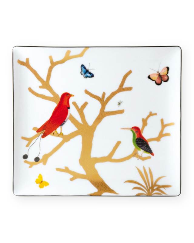 Aux Oiseaux Rectangular Tray