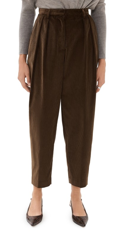 Altuzarra Emmett Corduroy Pants Walnut