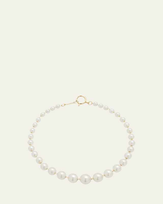 Graduated Akoya Pearl Bracelet