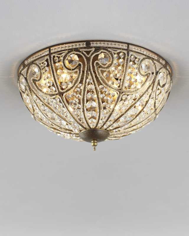 Elizabethan Large Flush-Mount Ceiling Light