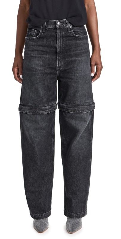 AGOLDE Risha Zip Utility Jeans Sin