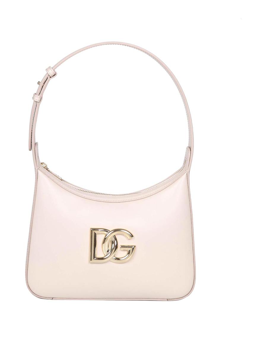 Dolce & Gabbana Sac Porté Épaule - Rose Clair