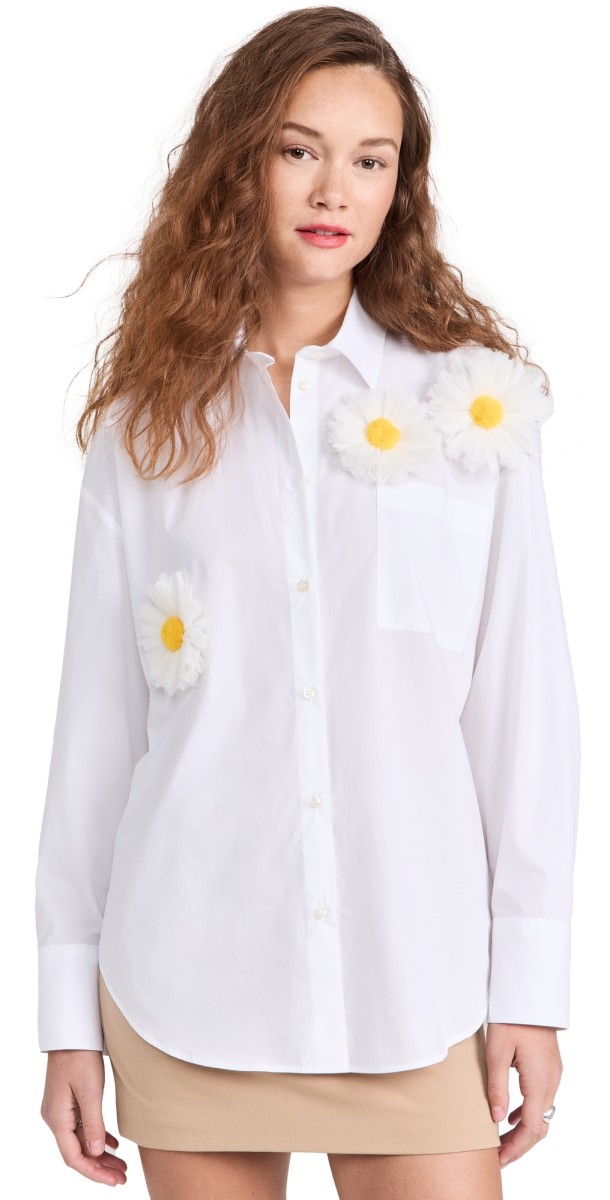 MSGM Camicia Shirt White