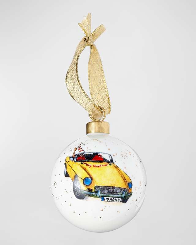 Doodles Christmas Crusing Ornament