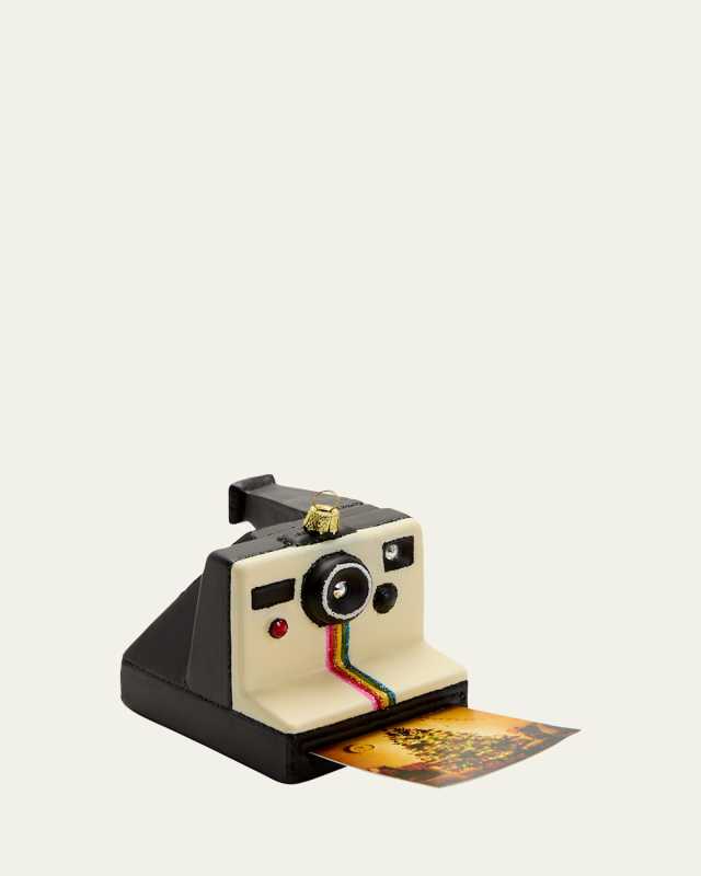 Instant Photo Camera Christmas Ornament