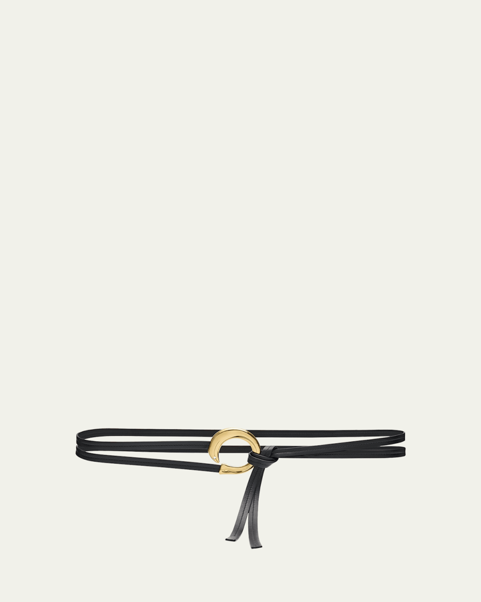 Cintura Leather Wrap Belt