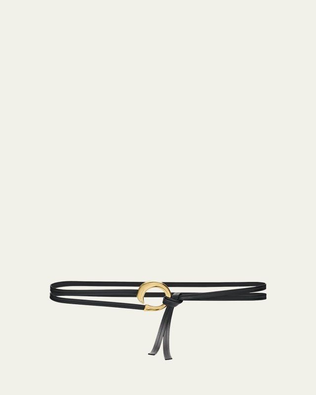 Cintura Leather Wrap Belt