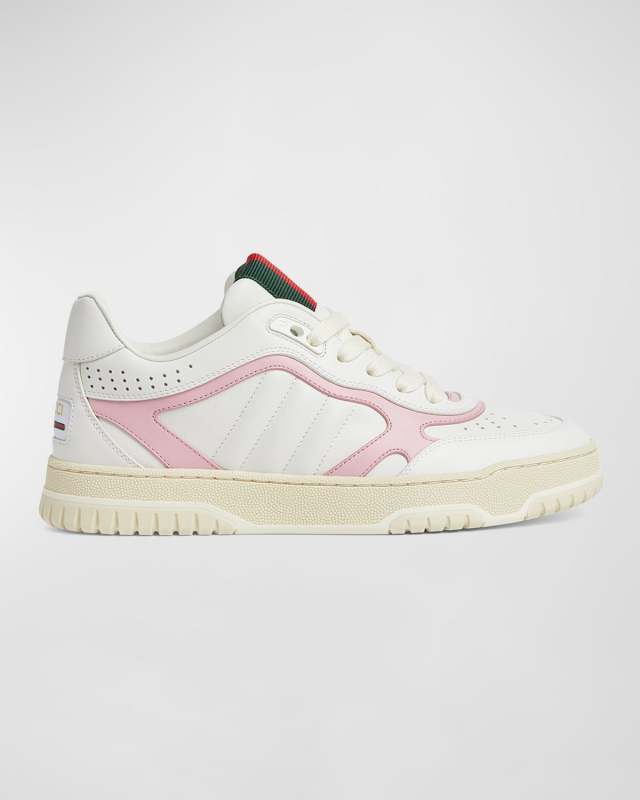 Bicolor Web Low-Top Sneakers