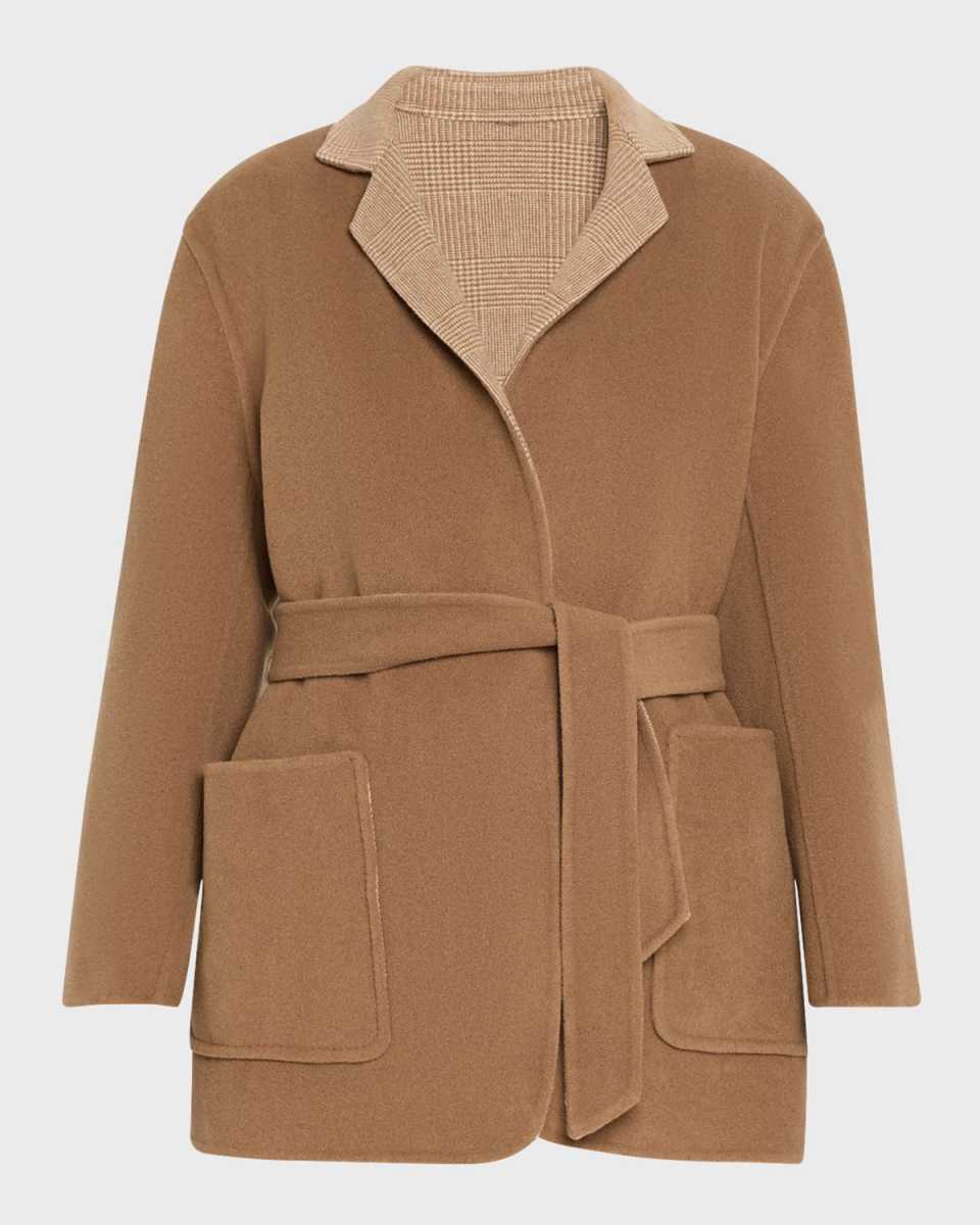 Mirko Reversible Wrap Coat