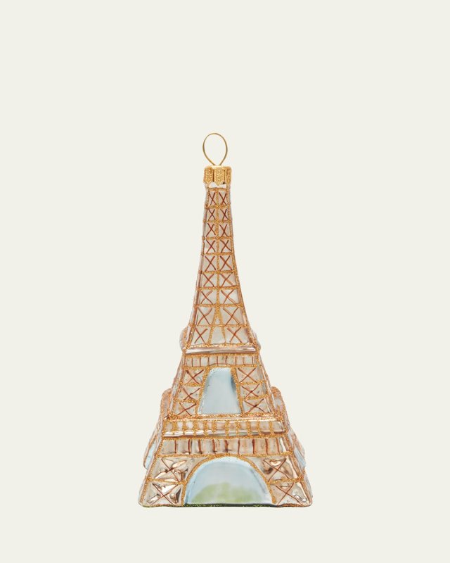 Eiffel Tower Christmas Ornament