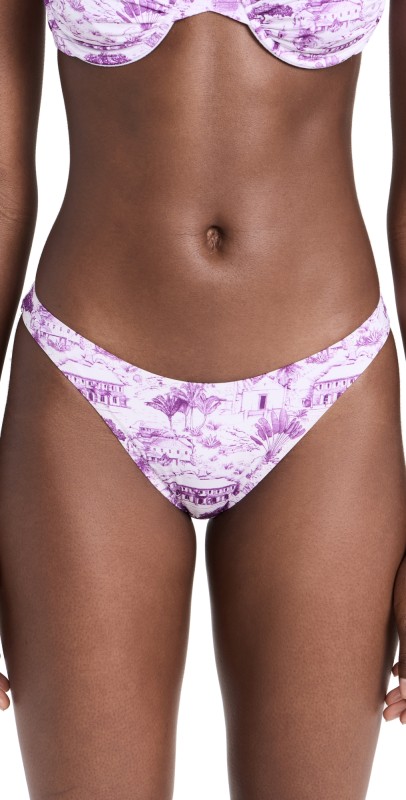 Fisch Flamands Bikini Bottoms Purple Gustavia