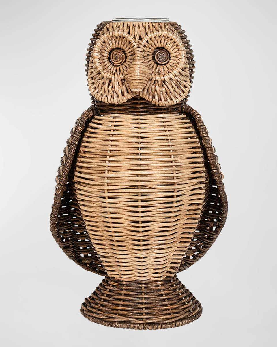 Devon Willow Owl Vase, 15"