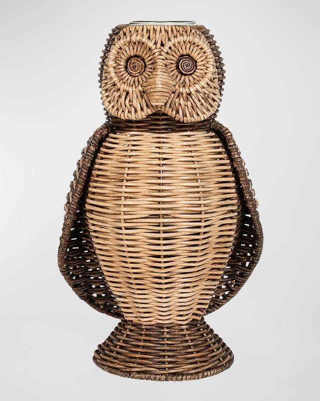 Devon Willow Owl Vase, 15"