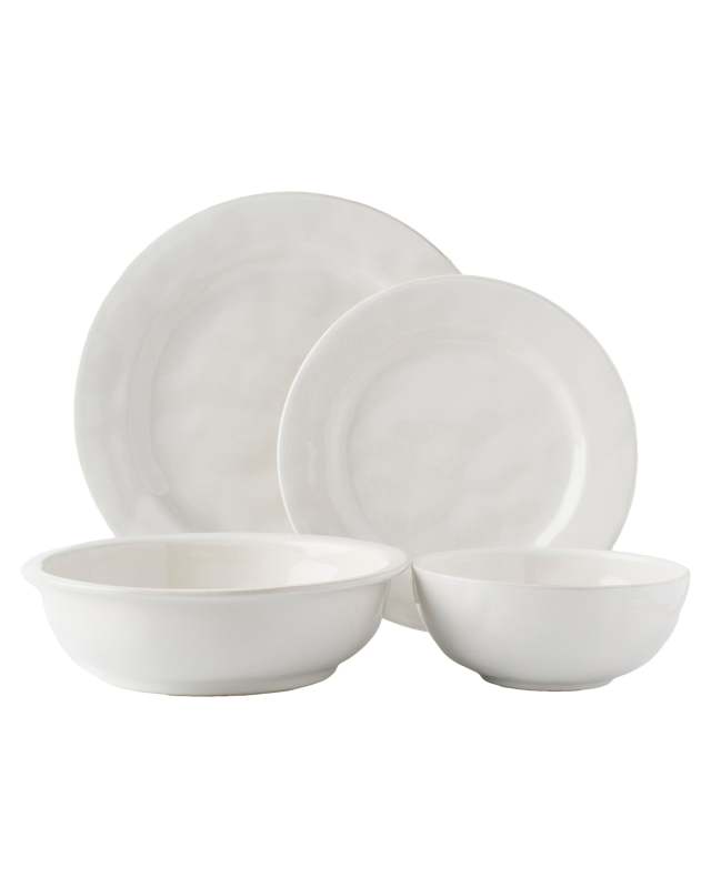 Puro 4pc Place Setting - Whitewash