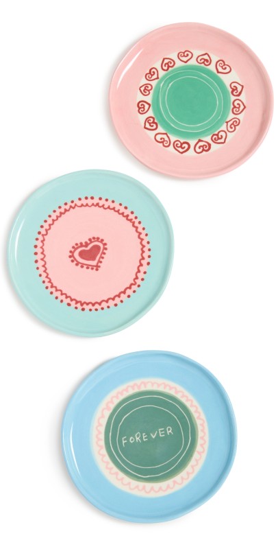Laetitia Rouget Forever Jewelry Plate Set of 3 Mult