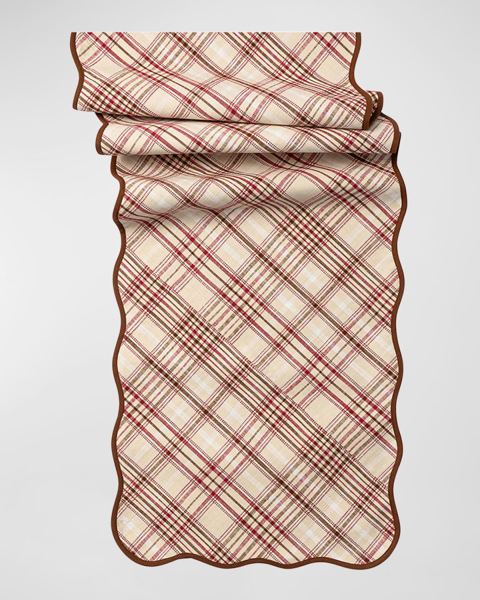 Harvest Tartan Table Runner, 18" x 90"