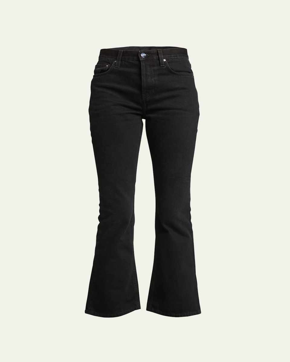 Cropped Kick Denim