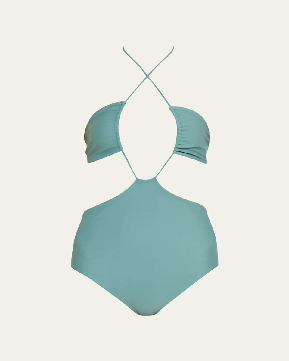 Layla Halter One-Piece Swimsuit