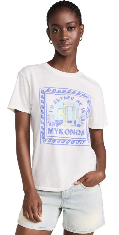 Z Supply Mykonos Tee Sea Salt