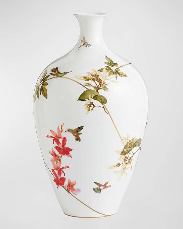 Hummingbird Vase 13.7"