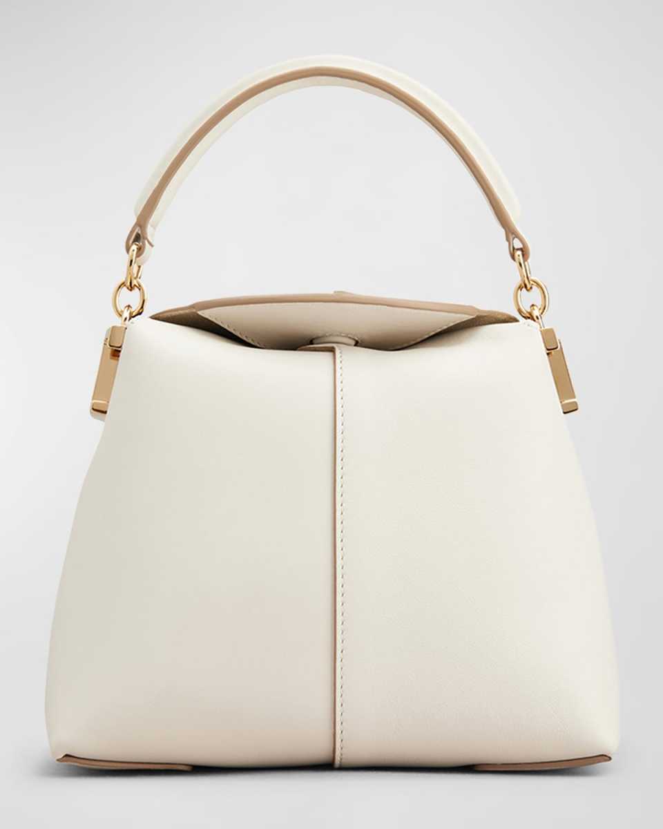 Micro Leather T Case Tote Bag