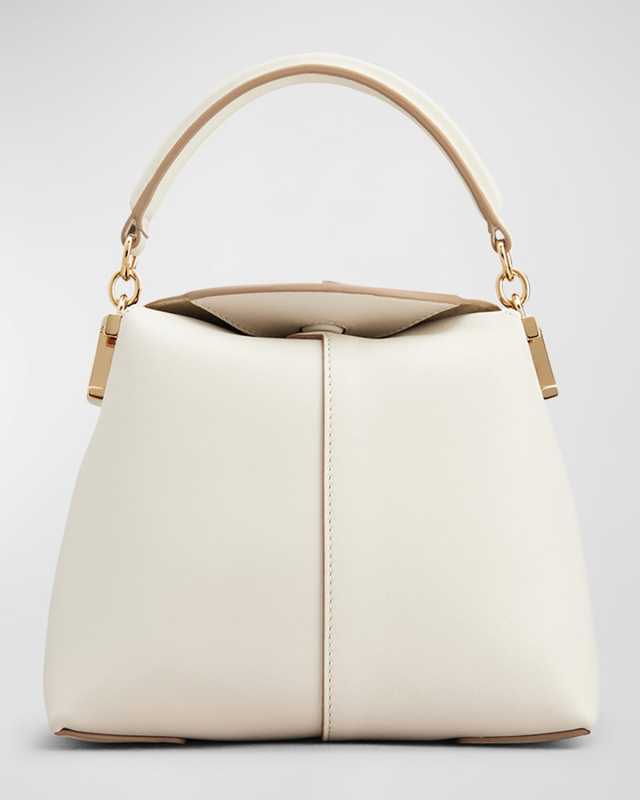 Micro Leather T Case Tote Bag