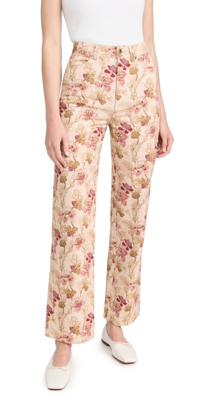 POSSE Celine Jeans Cream/Multi
