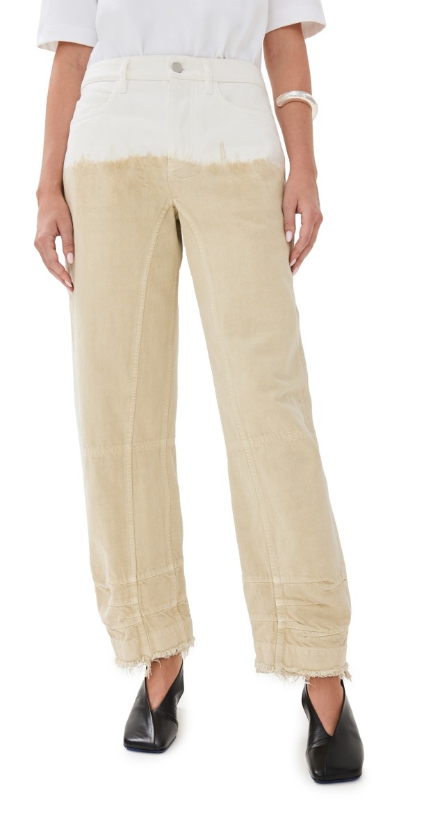 Jil Sander Treated Trousers Almond