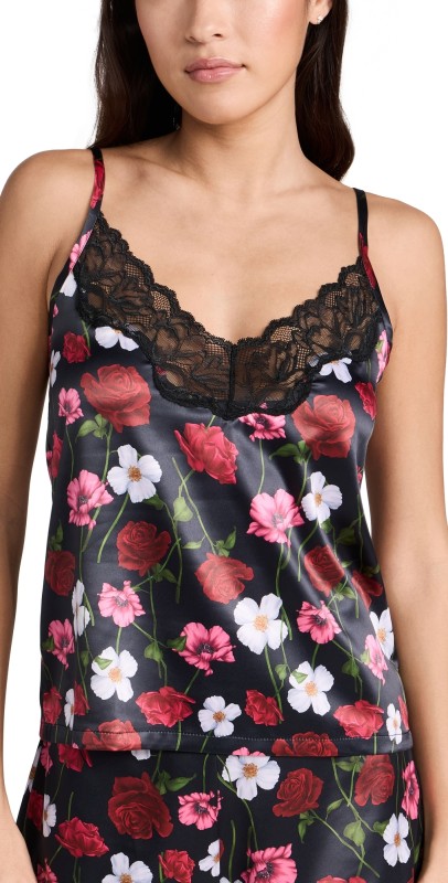 Hanky Panky So Luxe Cami Black/Red