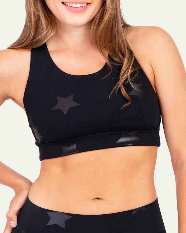 Black Tonal Star Foil UpLift Sports Br