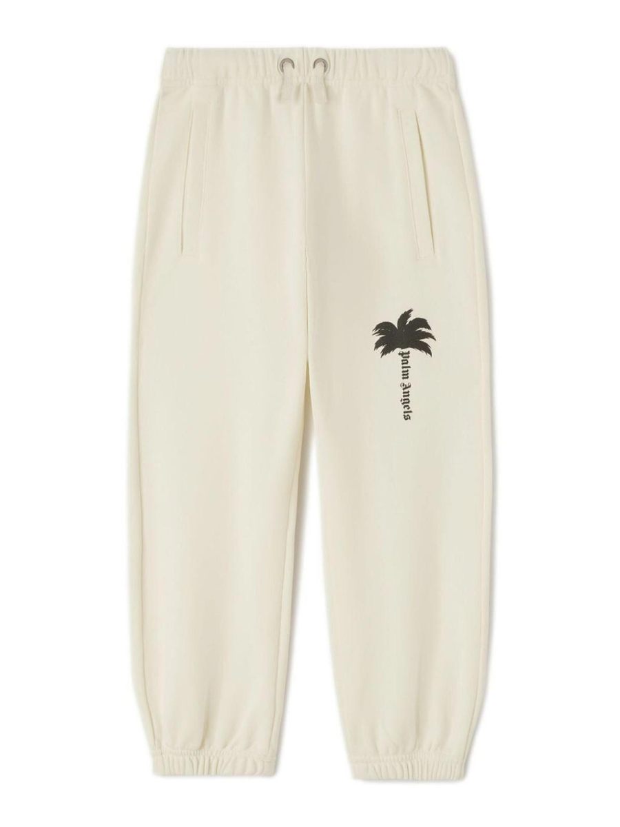 Palm Angels Pantalons De Sport - Blanc