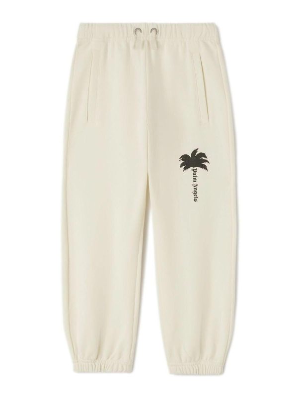 Palm Angels Pantalons De Sport - Blanc