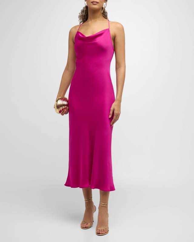 Averi Satin Slip Dress