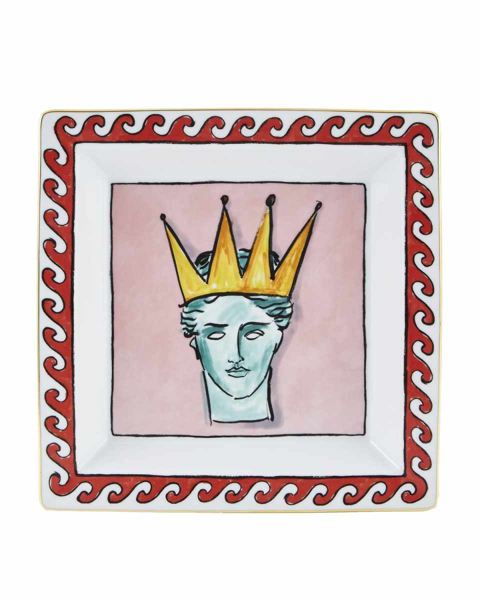 Il Viaggio di Nettuno Vide Poche Plate, Pink