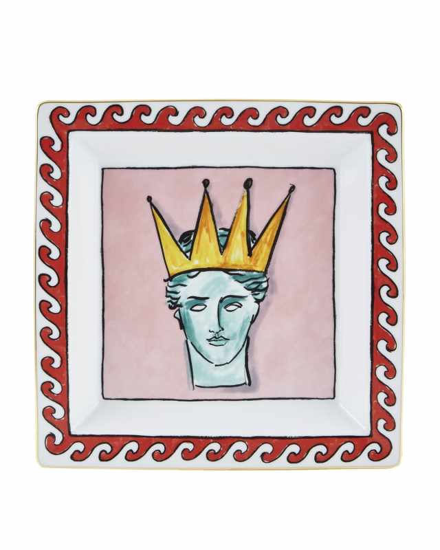 Il Viaggio di Nettuno Vide Poche Plate, Pink