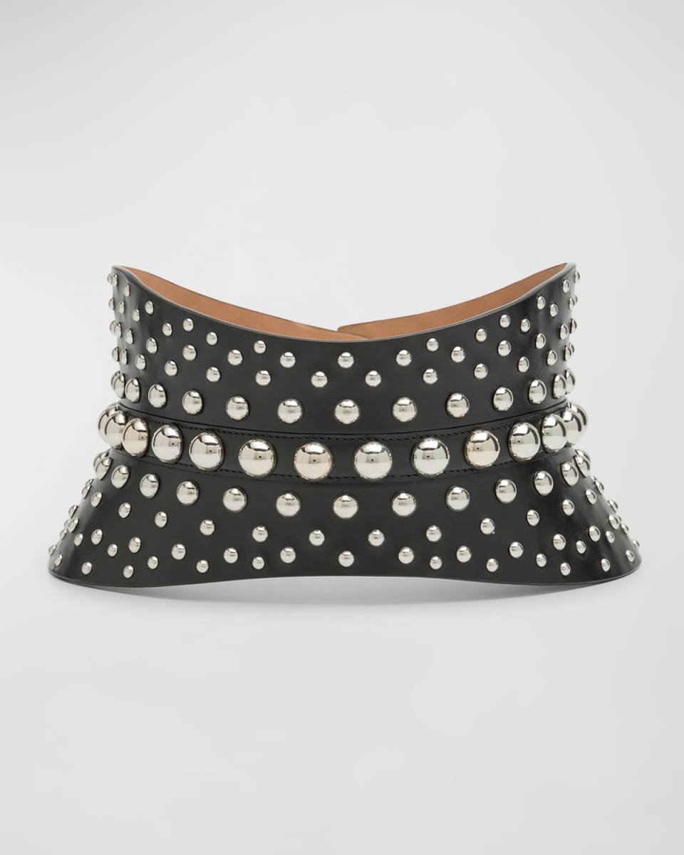 Neo Studded Calfskin Bustier Belt