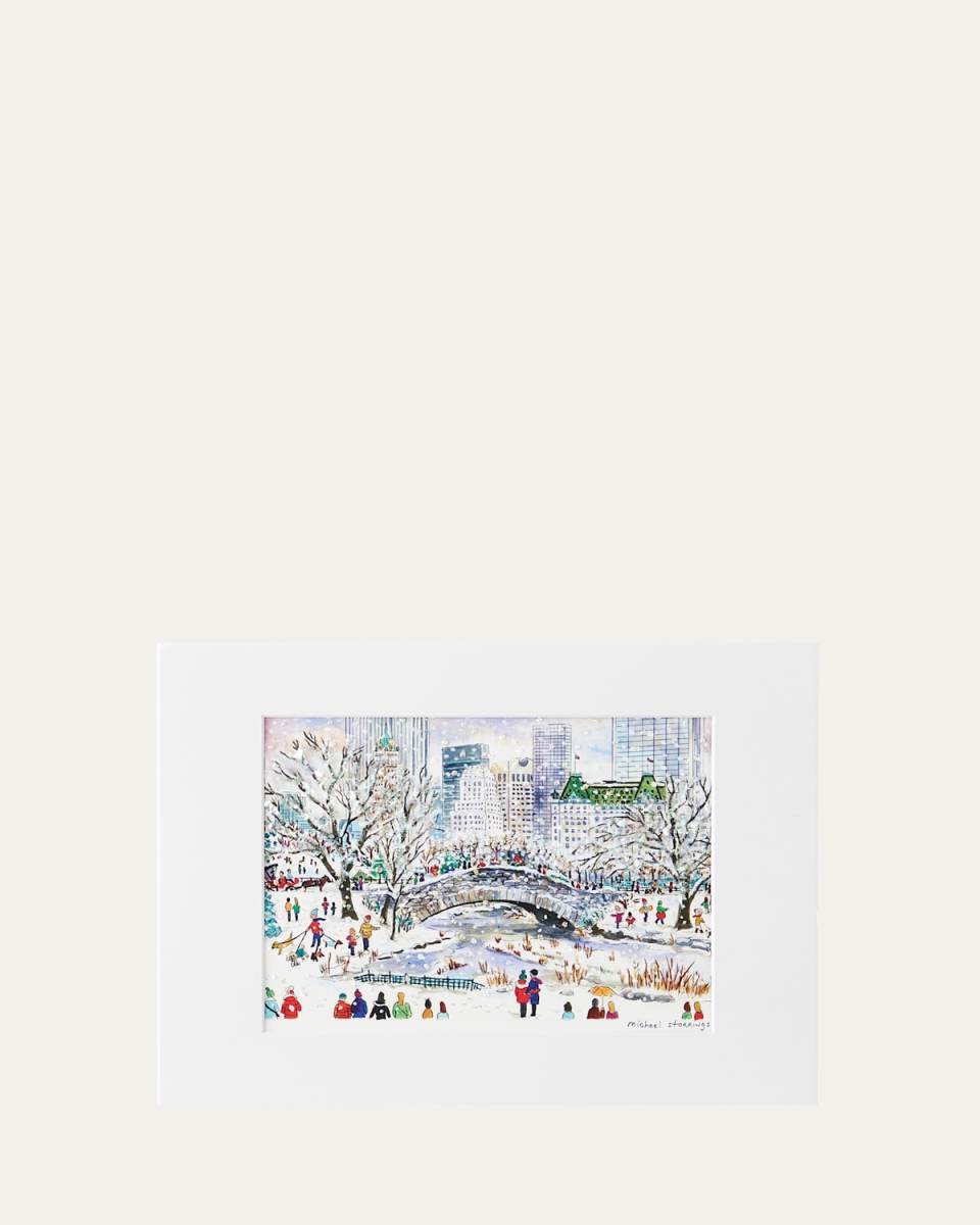Central Park Gapstow Bridge Print, 14" x 11"